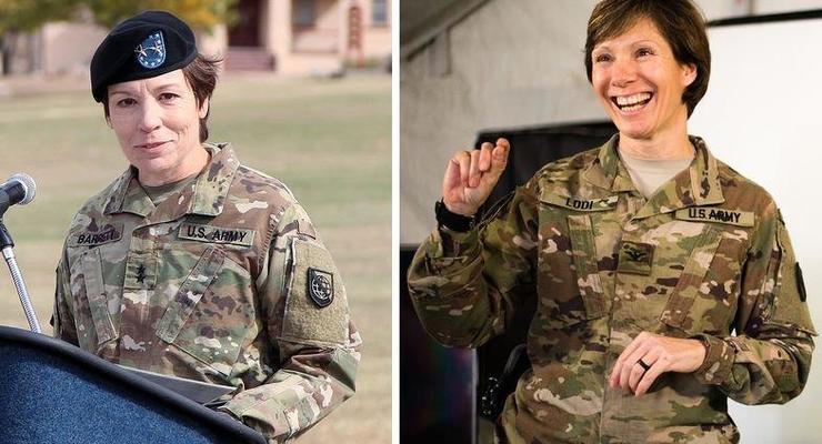 В США две сестры впервые стали генералами