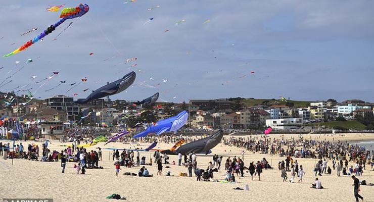 В Австралии проходит фестиваль воздушных змеев