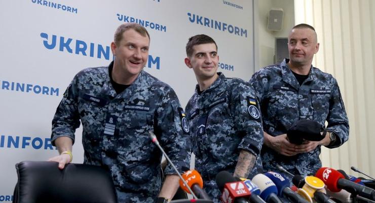 Освобожденные моряки готовы давать РФ показания онлайн