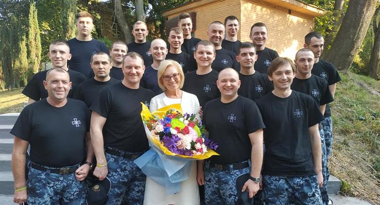 Освобожденные моряки возвращаются в Одессу, - Денисова