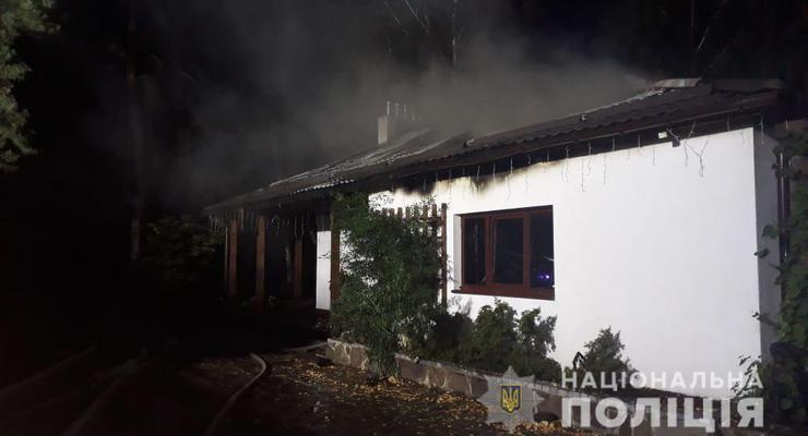 На месте пожара в доме Гонтаревой нашли зажигательную ракету