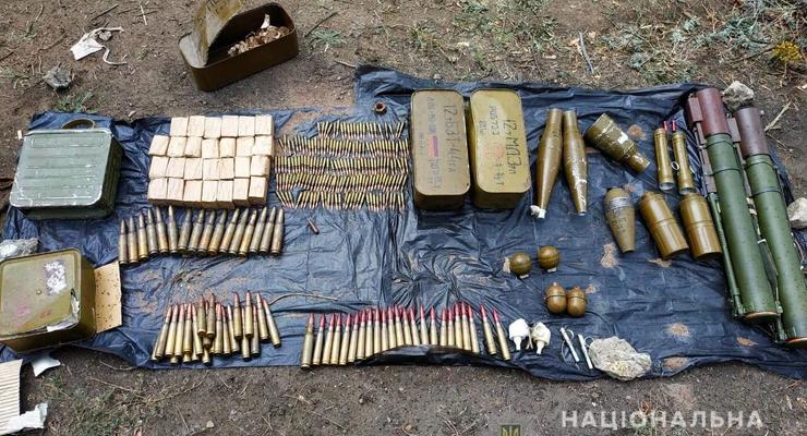 СБУ нашла схрон боеприпасов "всевеликого войска Донского" из ОРДЛО