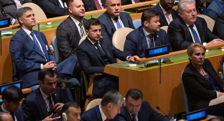 Зеленский принял участие в открытии сессии Генассамблеи ООН