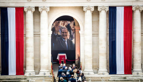 В Париже прощаются с бывшим президентом Шираком