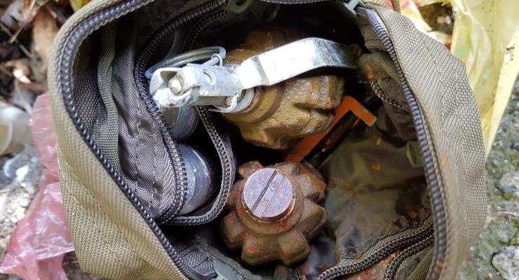 Посреди парка в Виннице нашли схрон с боеприпасами
