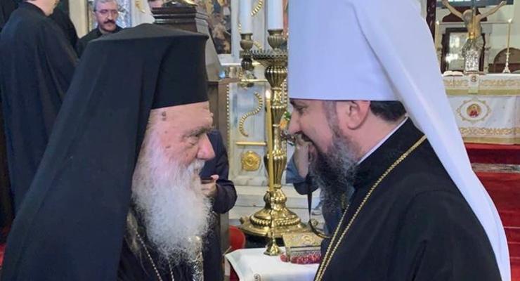 Церковь Греции первой признала автокефалию ПЦУ