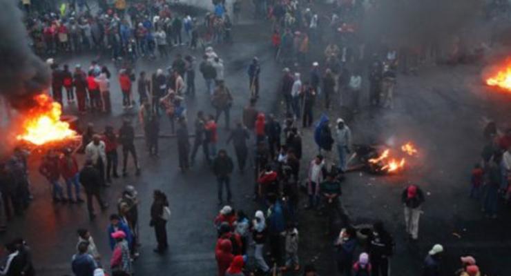 МВД Эквадора подозревает Россию в призывах к протестам