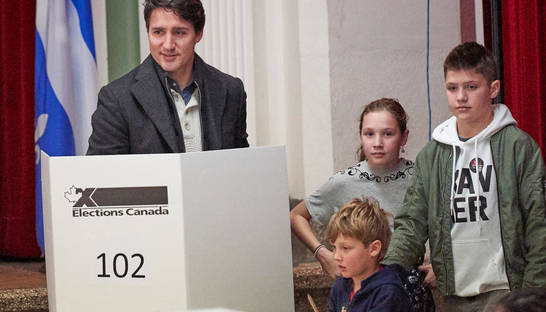 На выборах в Канаде победила партия Трюдо