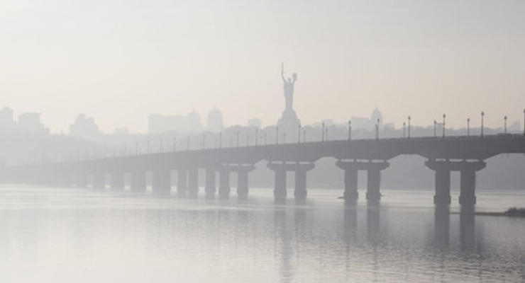 Киев по уровню загрязнения переплюнул Пекин