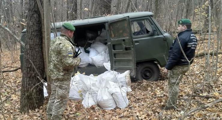 Из РФ через болото проложили мост, чтобы возить товары контрабандой в Украину