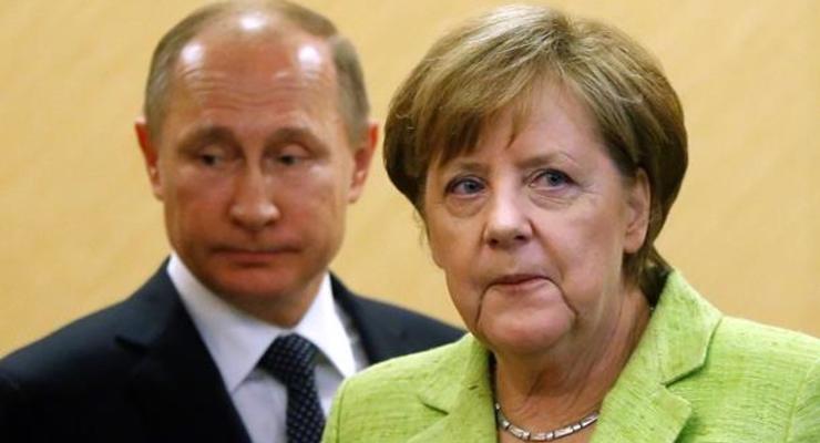 Меркель и Путин обсудили транзит газа Украиной