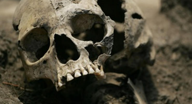 У мексиканских наркодилеров нашли алтарь из человеческих черепов
