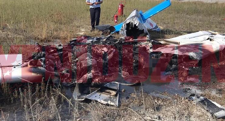 На Кипре упал тренировочный самолет, есть погибшие