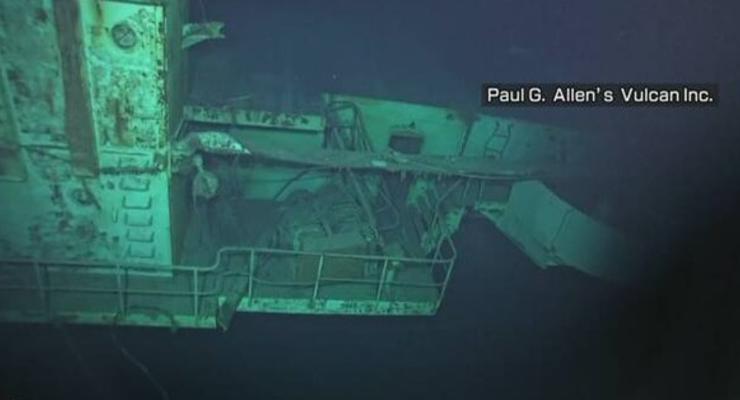 На дне море нашли первый авианосец, подбитый японским камикадзе