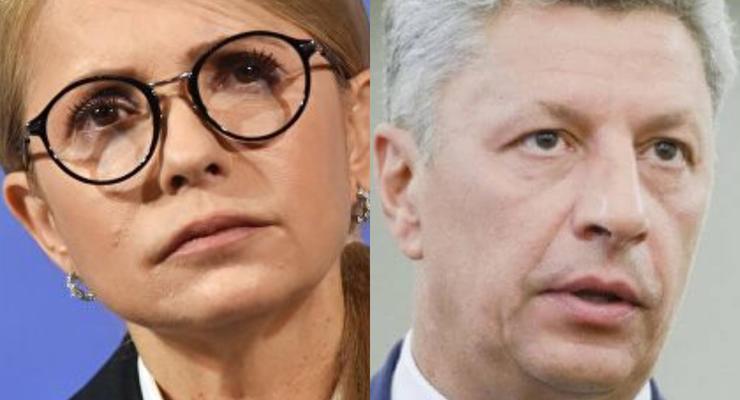 Бойко и Тимошенко: Кто из лидеров фракций провалил работу в Раде