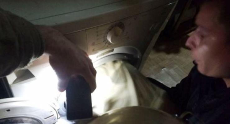 Под Харьковом мальчик застрял в стиральной машине