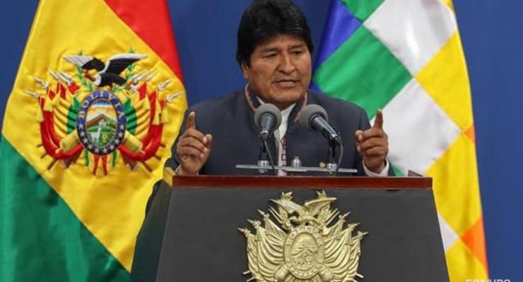 Мексика предоставила убежище подавшему в отставку президенту Боливии