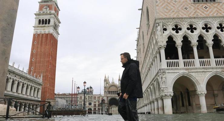 В Италии объявили сбор средств для пострадавшей от наводнения Венеции