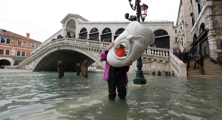 Наводнение в Венеции пошло на спад