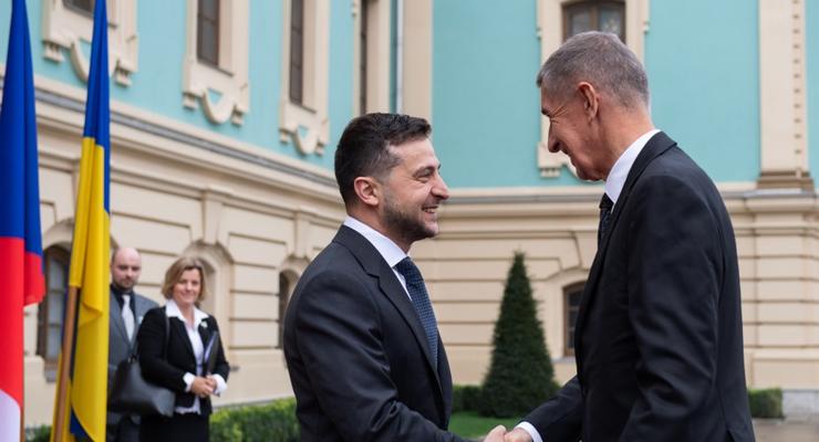 Президент Зеленский встретился с премьером Чехии – трансляция