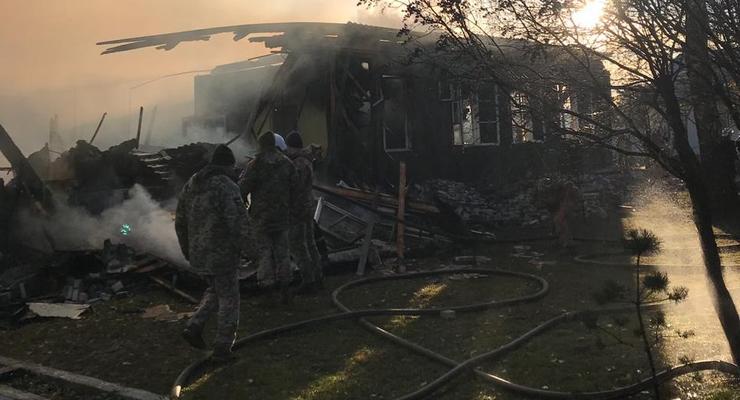 Названа предварительная причина пожара в военной части на Львовщине