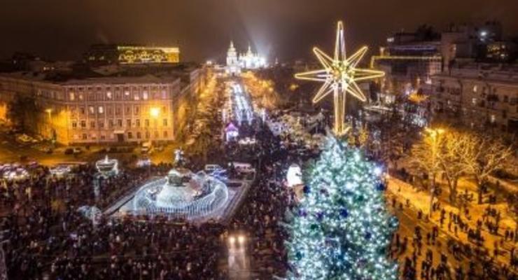 Новый год и Рождество: Киевские власти потратят более 9 млн грн