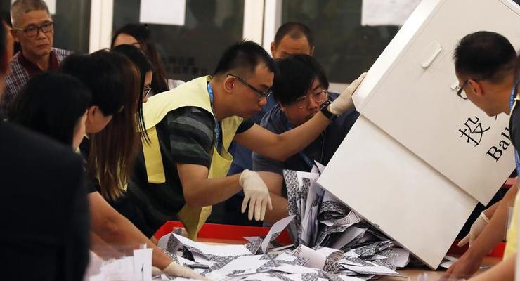 В Китае отреагировали на результаты выборов в Гонконге