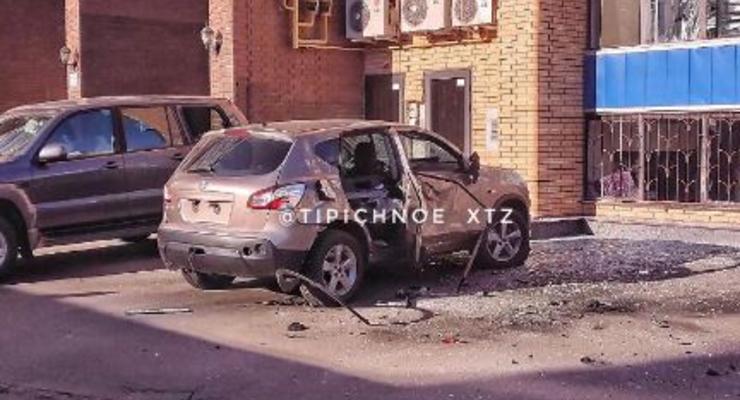 В Харькове взорвали авто с бизнесменом