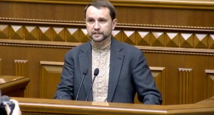 Вятрович сегодня стал народным депутатом Украины