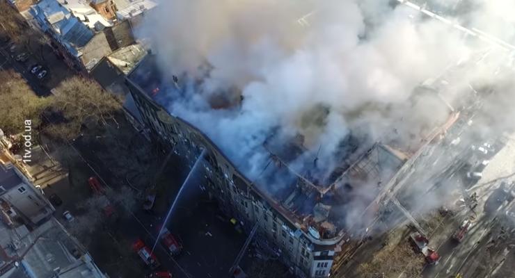 Обнародован список пострадавших в одесском пожаре, 5 человек не выходят на связь