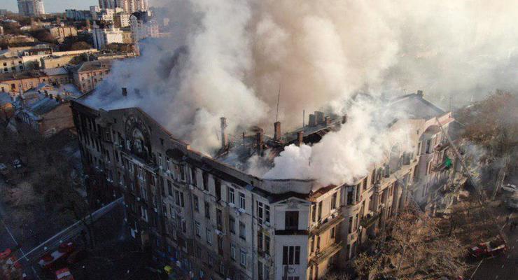 Пожар в Одессе: ГСЧС уточнила данные о жертвах