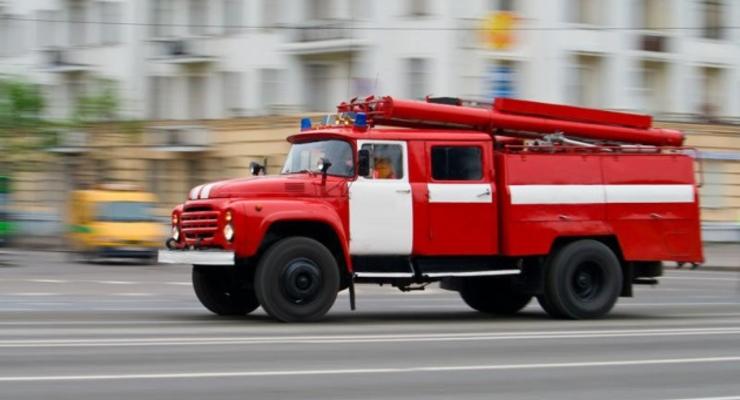 Пожар в Криворожском лицее: Всех эвакуировали