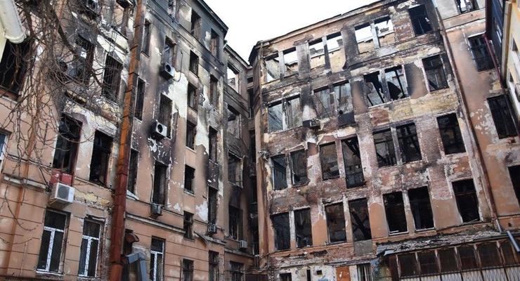 Пострадавшим в пожаре в Одесском колледже ОГА выделит 3 миллиона гривен