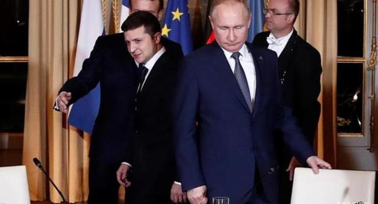 Встречу Зеленского и Путина прервал Макрон - СМИ