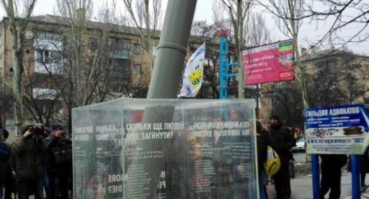 В Краматорске "исчез" мемориал жертвам обстрела: Жители возмущены