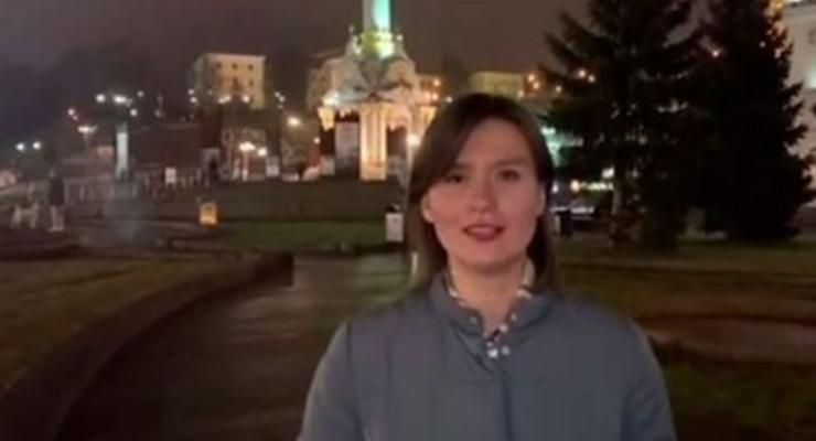Репортаж с Майдана провела съемочная группа телеканала Миноброны РФ