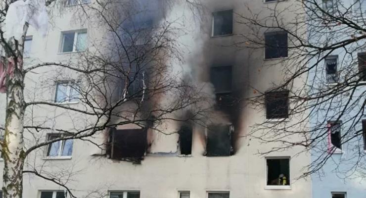 В Германии взорвался многоэтажный дом