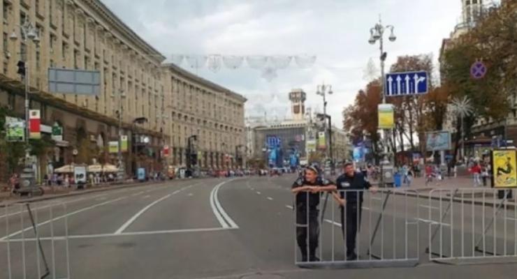 В Киеве планируются акции протеста: Центр перекрыт полицией