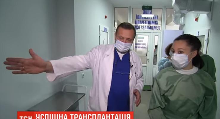 В Украине провели уникальную операцию по пересадке костного мозга
