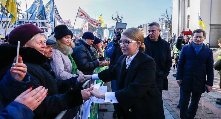 Тимошенко назвала столкновение под Радой спланированной провокацией