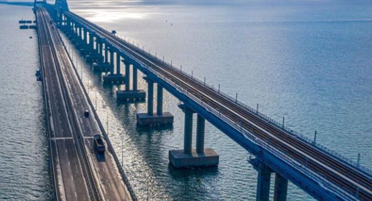 Россия достроила железнодорожные пути на Крымском мосту