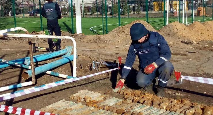 В школе на Одессчине нашли 350 боеприпасов