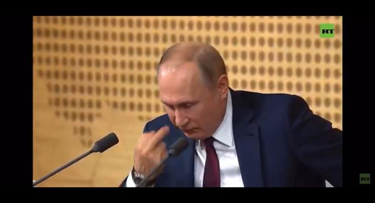 “Вы придурки?!”: Путин сорвался во время пресс-конференции