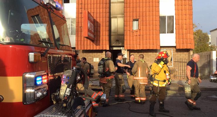 Пять человек погибли в Лас-Вегасе при пожаре в мотеле