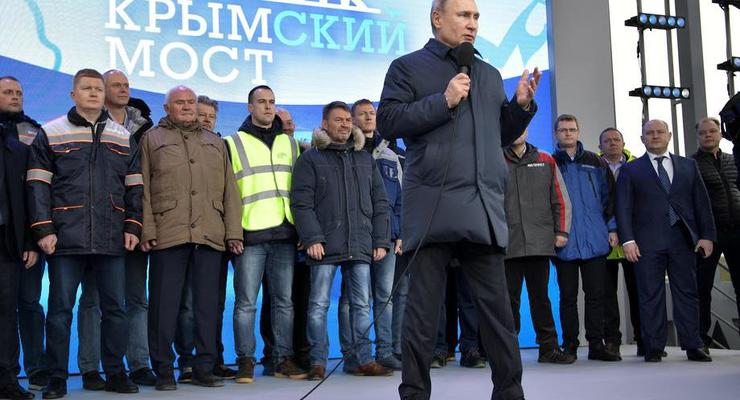 Киев направил ноту РФ из-за поездки Путина в Крым