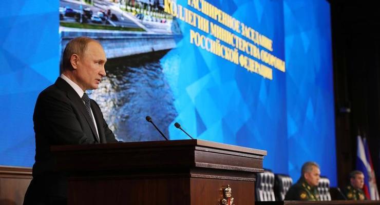 Россия опережает всех по вооружениям - Путин