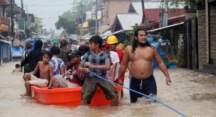 16 человек стали жертвами тайфуна на Филиппинах