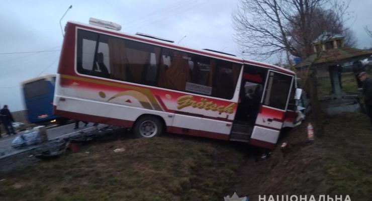 На Волыни разбился рейсовый автобус: Много пострадавших