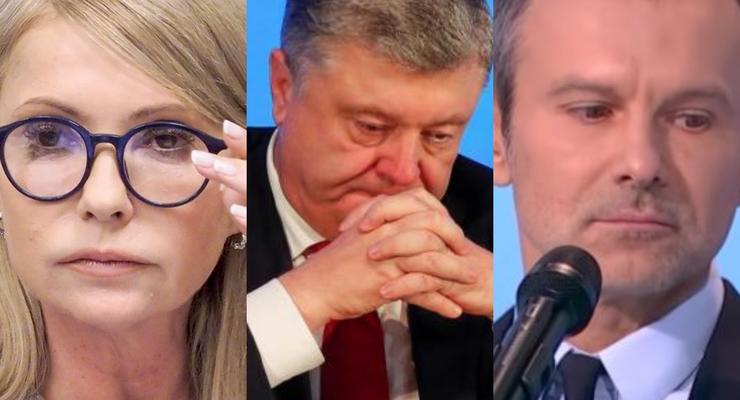 Тимошенко, Порошенко и Вакарчук высказались по обмену