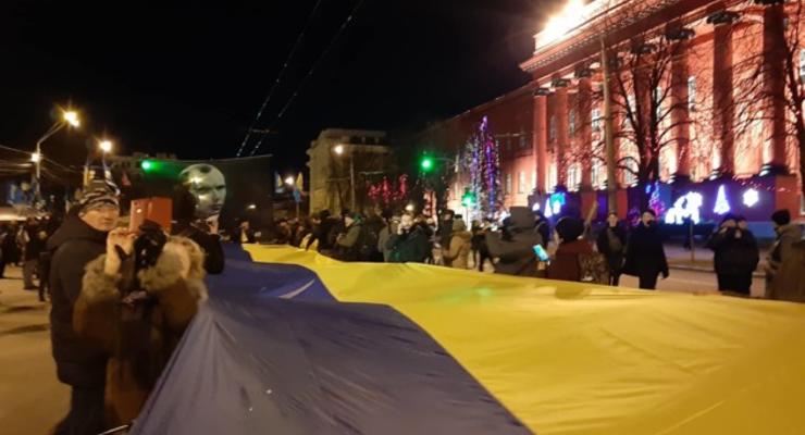 В Киеве стартовал марш в честь юбилея Бандеры